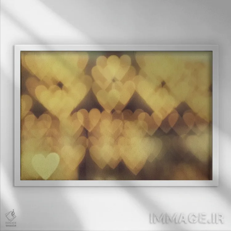 تابلو برجسته (متمایز) اثر چلسیا ویکتوریا - نمای قابدار سفید