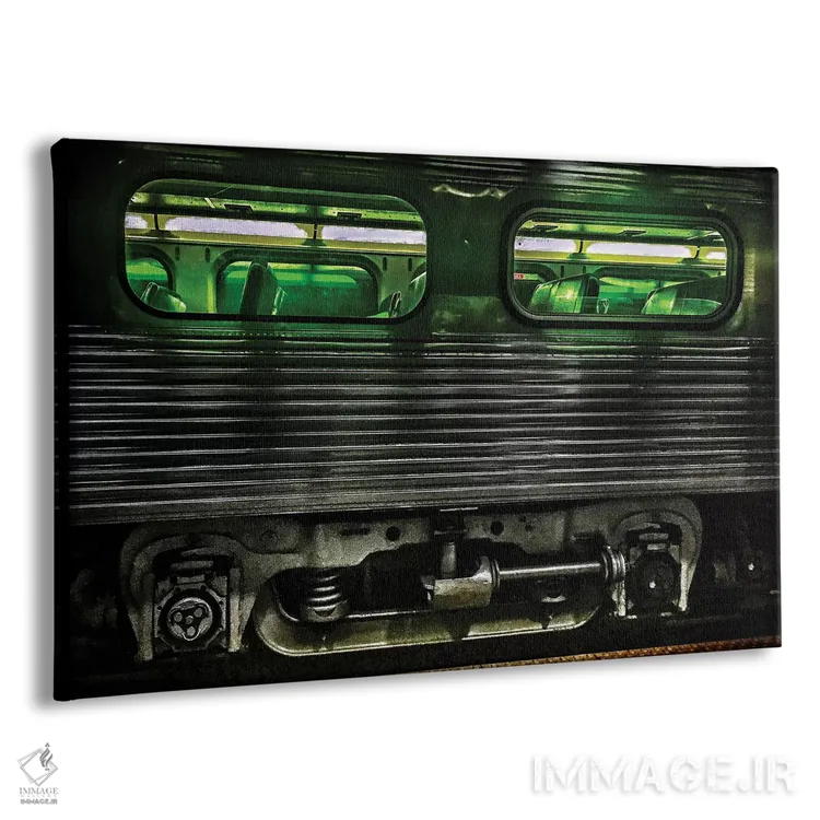 تابلو قطار شبانه اثر کیتلین ورا - نمای پرسپکتیو محصول