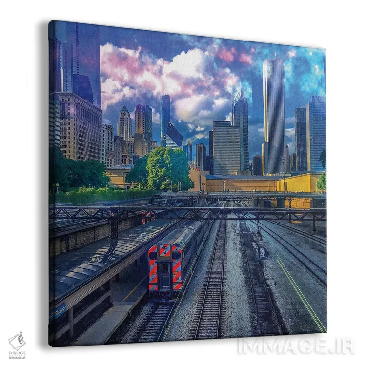 تابلو مسیر شمارهٔ ۳ اثر کیتلین ورا - نمای پرسپکتیو محصول