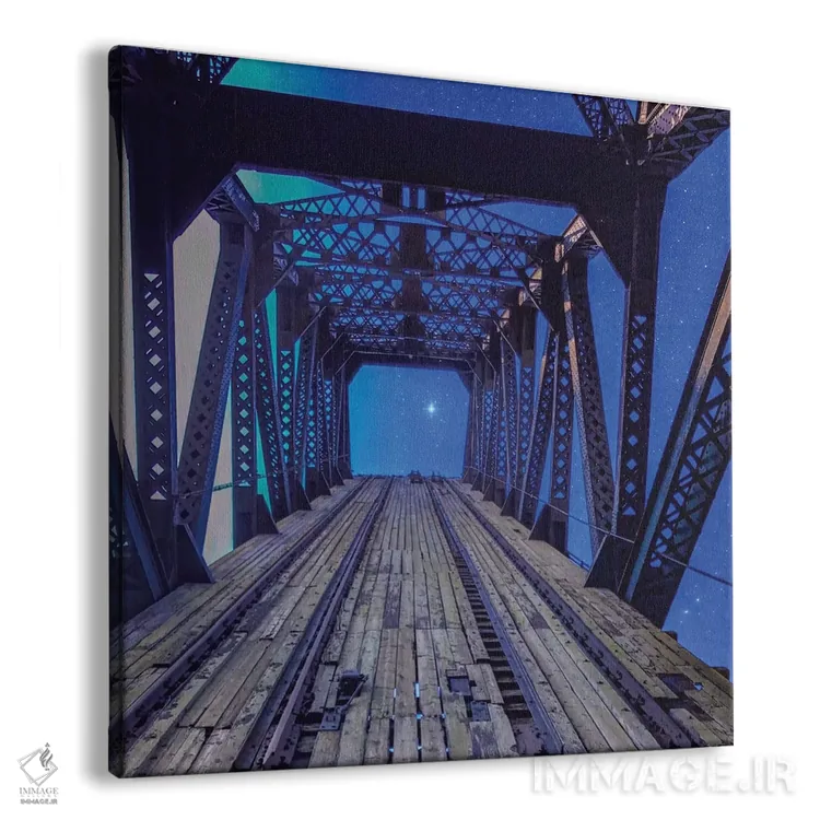 تابلو پل آسمانی اثر کیتلین ورا - نمای پرسپکتیو محصول