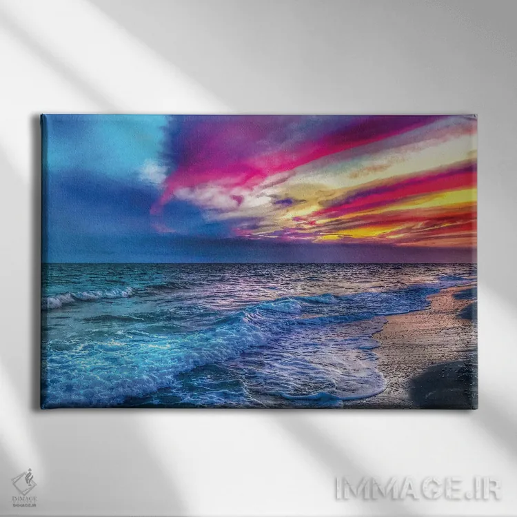 تابلو سانیبل (جزیره فلوریدا) اثر کیتلین ورا - نمای روبهرو روی دیوار