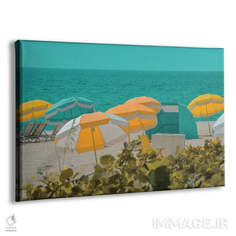 تابلو چترها ۱ اثر کارلوس وارگاس - نمای پرسپکتیو محصول