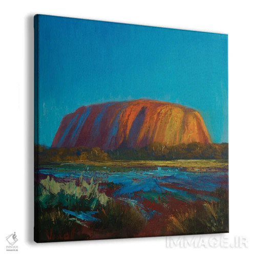 تابلو اولورو (آیرز راک، استرالیا) اثر کریستوفر ویدال - نمای پرسپکتیو محصول