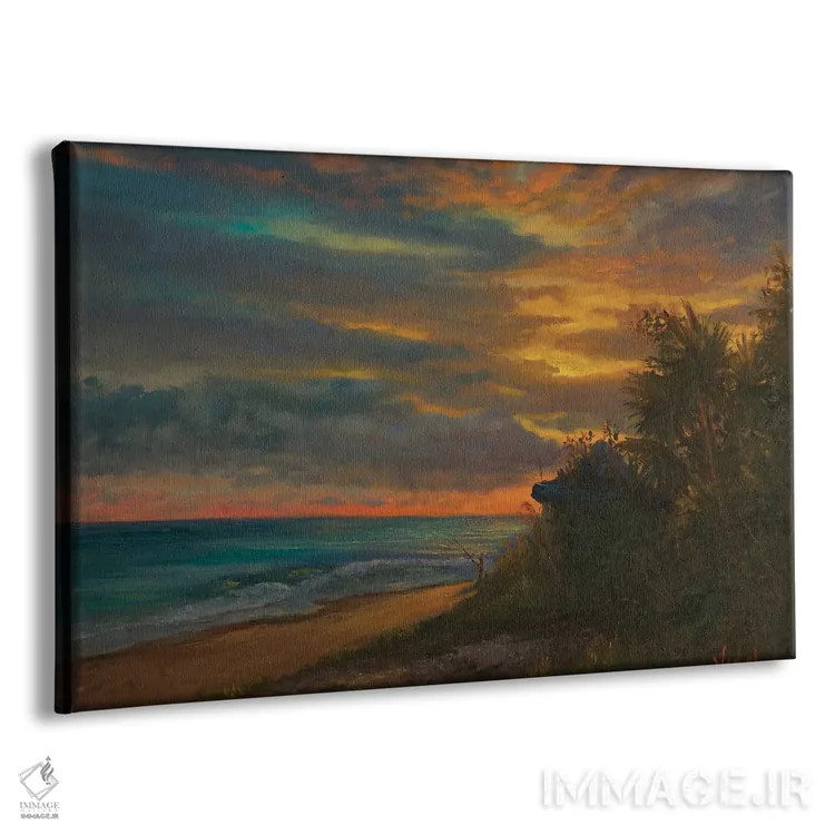تابلو آرامش پیش از طوفان در اینسکیپ پوینت کویینزلند اثر کریستوفر ویدال - نمای پرسپکتیو محصول