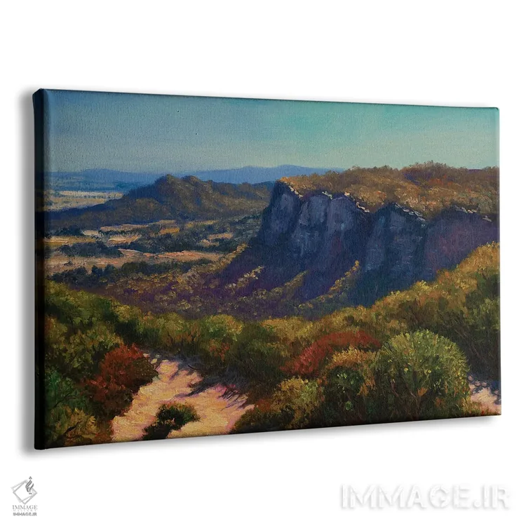 تابلو گذرگاه کولیِرز بلکهِیث اثر کریستوفر ویدال - نمای پرسپکتیو محصول