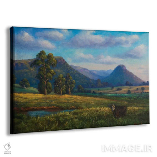 تابلو مناظر لوپ دانویل، درهٔ کاپرتی اثر کریستوفر ویدال - نمای پرسپکتیو محصول