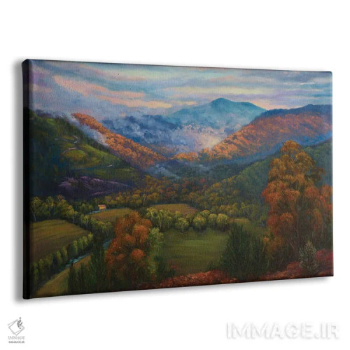 تابلو نمای کوه بوگونگ از تاور هیل اثر کریستوفر ویدال - نمای پرسپکتیو محصول