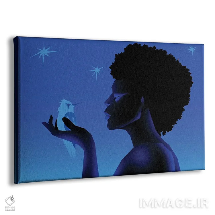 تابلو سانکوفا (مفهوم آفریقایی) اثر وی کالونتو - نمای پرسپکتیو محصول