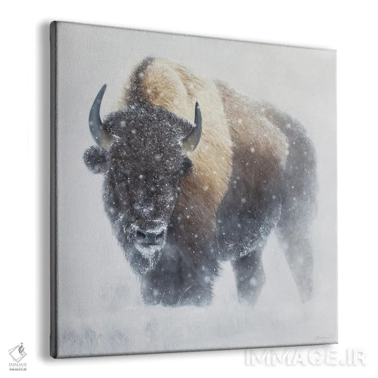 تابلو سفیدی مطلق اثر جیمز کوروین - نمای پرسپکتیو محصول