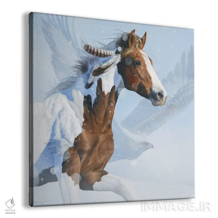 تابلو روح II اثر جیمز کوروین - نمای پرسپکتیو محصول