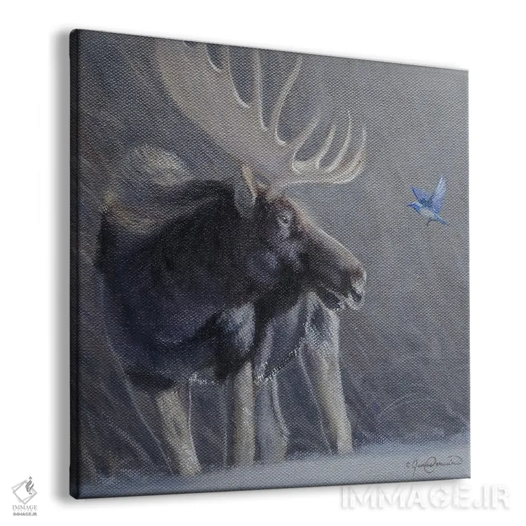 تابلو پیامرسان اثر جیمز کوروین - نمای پرسپکتیو محصول