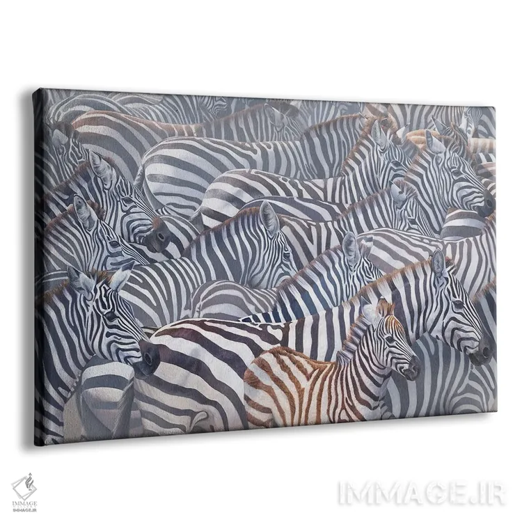 تابلو همافزایی II اثر جیمز کوروین - نمای پرسپکتیو محصول