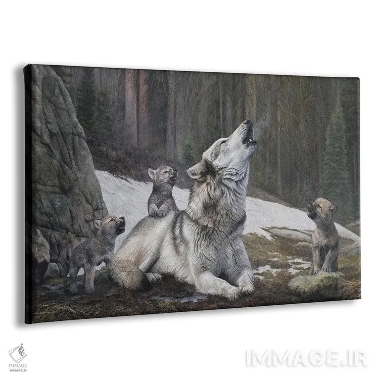 تابلو هماهنگی اثر جیمز کوروین - نمای پرسپکتیو محصول