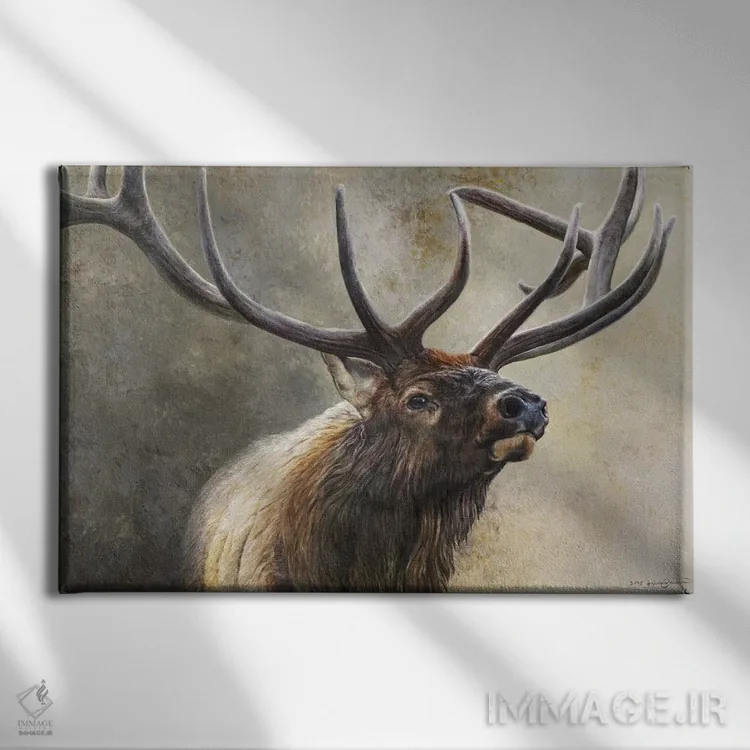 تابلو نگهبان اثر جیمز کوروین - نمای روبهرو روی دیوار