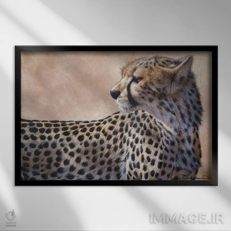 تابلو آخرین نور II اثر جیمز کوروین - نمای قابدار مشکی