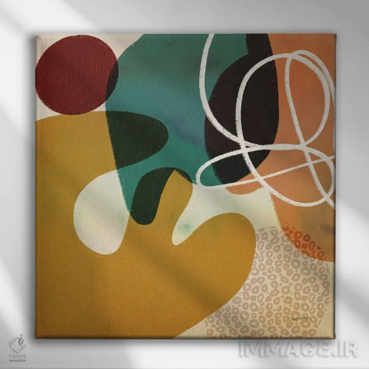 تابلو تنوع IV اثر شریل واریک - نمای روبهرو روی دیوار