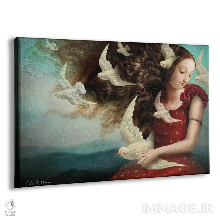 تابلو خاطرهها ۲ اثر کاترین ولز-استاین (هنرمند فتومانتیج آلمانی) - نمای پرسپکتیو محصول