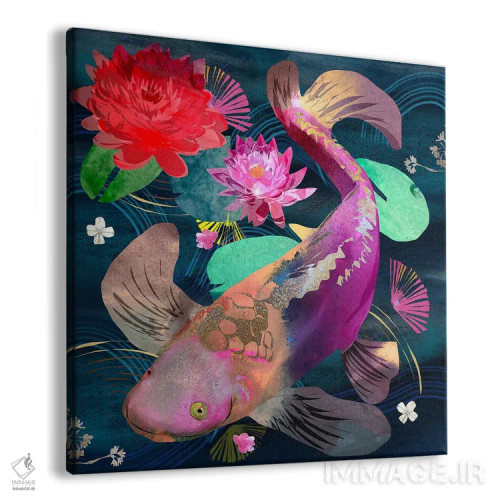 تابلو ماهی اثر کلر وستوود - نمای پرسپکتیو محصول