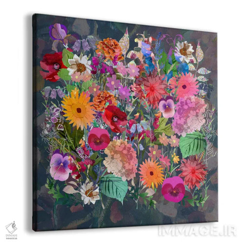 تابلو گلدار اثر کلر وستوود - نمای پرسپکتیو محصول