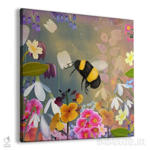 تابلو زنبور عسل اثر کلر وستوود - نمای پرسپکتیو محصول