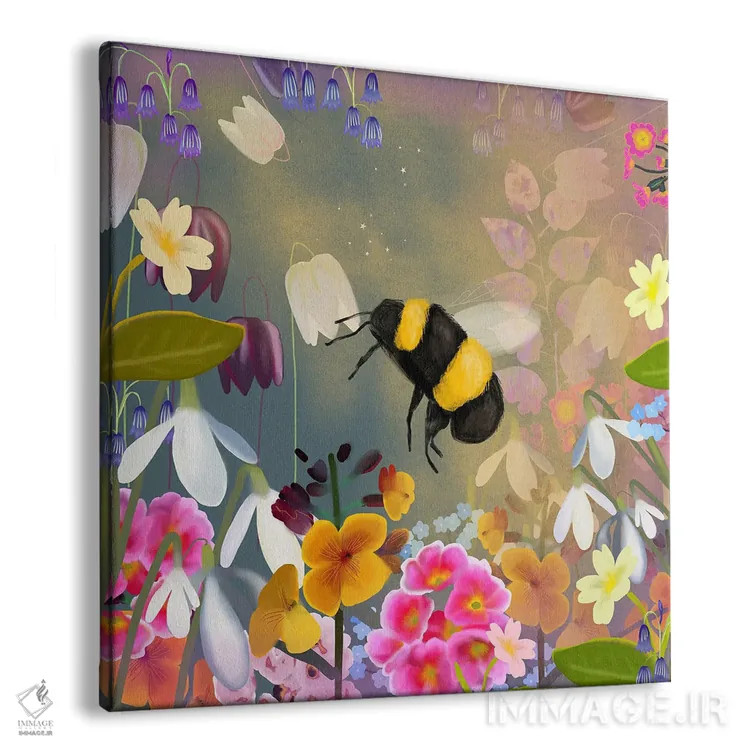 تابلو زنبور عسل اثر کلر وستوود - نمای پرسپکتیو محصول