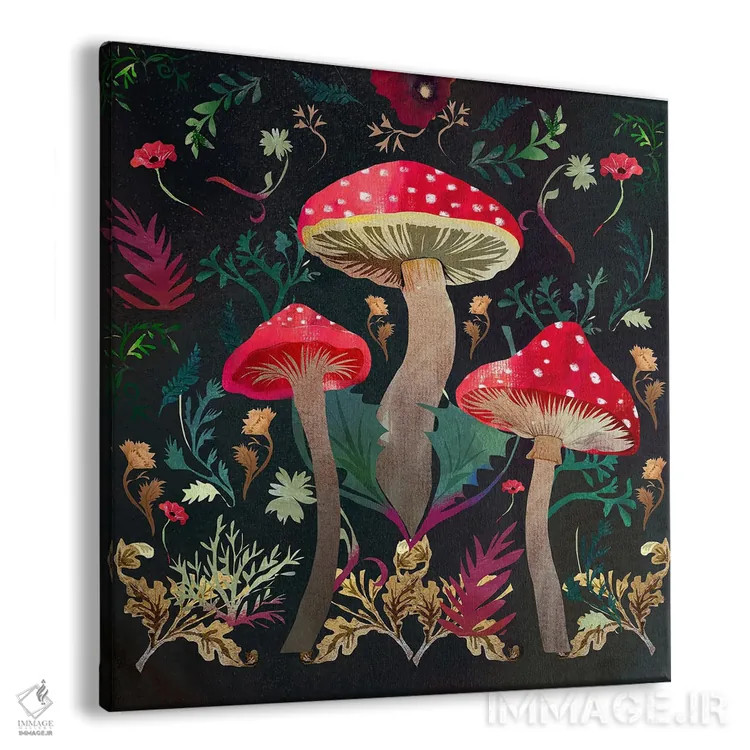 تابلو قارچ سمی اثر کلر وستوود - نمای پرسپکتیو محصول