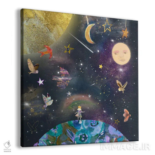 تابلو فضا اثر کلر وستوود - نمای پرسپکتیو محصول