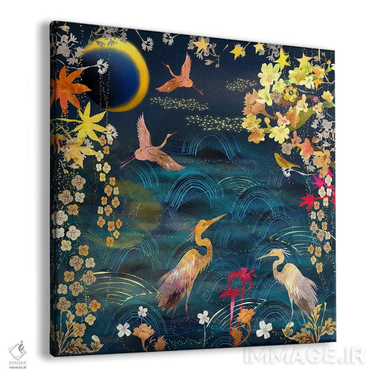 تابلو درنا اثر کلر وستوود - نمای پرسپکتیو محصول