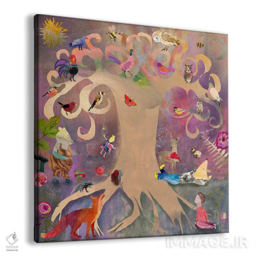 تابلو درخت ویژه اثر کلر وستوود - نمای پرسپکتیو محصول