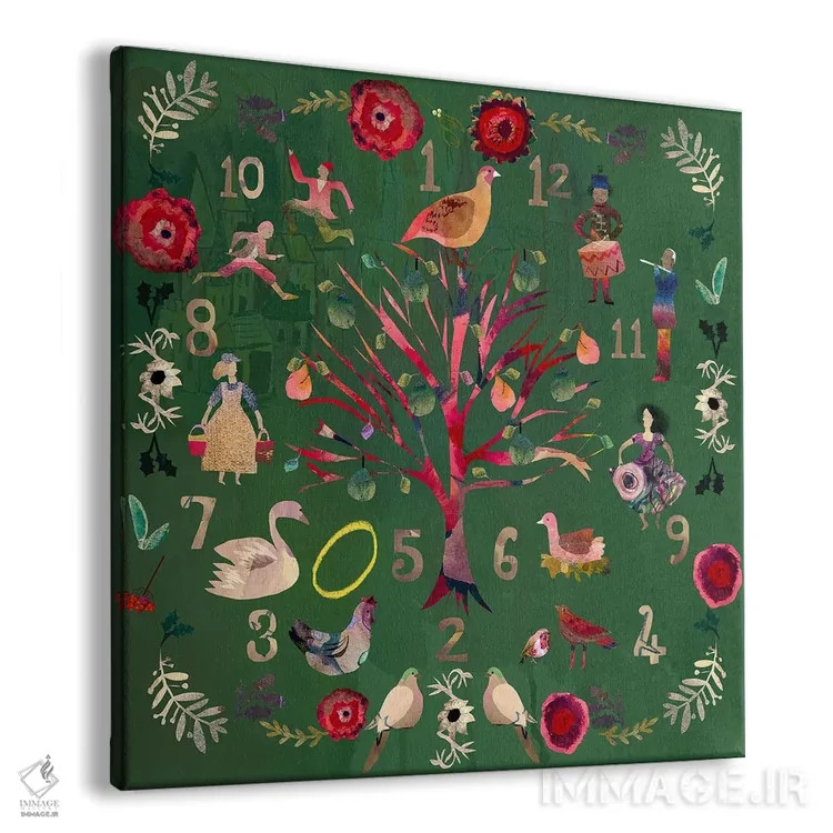 تابلو دوازده روز اثر کلر وستوود - نمای پرسپکتیو محصول