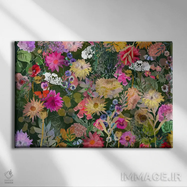 تابلو شکوفایی اثر کلر وستوود - نمای روبهرو روی دیوار