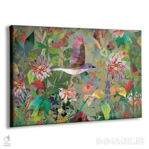 تابلو گل داوودی اثر کلر وستوود - نمای پرسپکتیو محصول