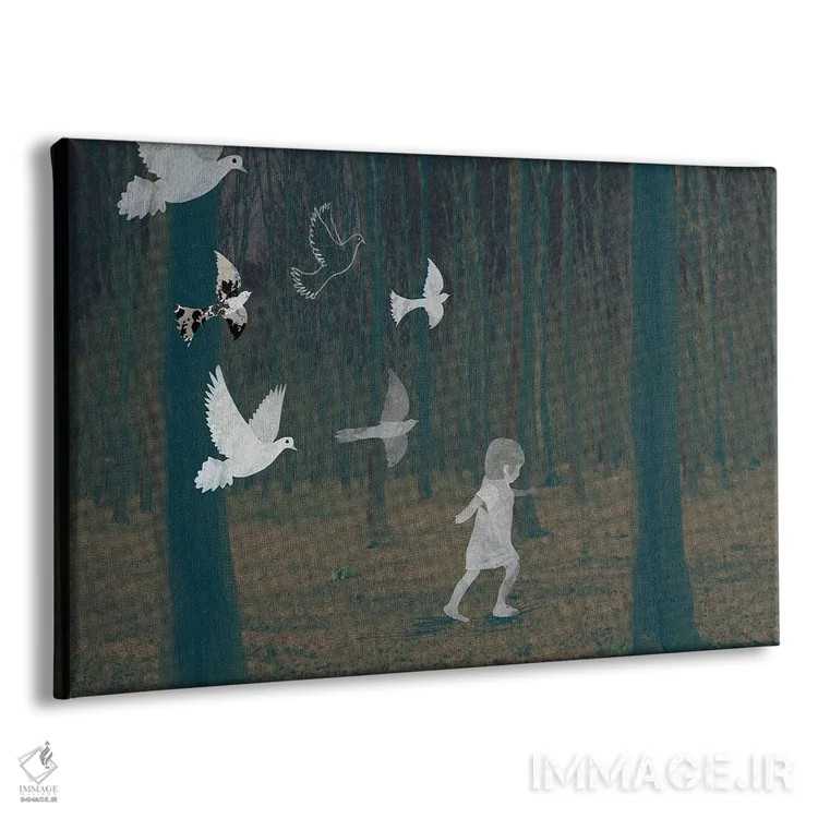 تابلو جستجو اثر کلر وستوود - نمای پرسپکتیو محصول