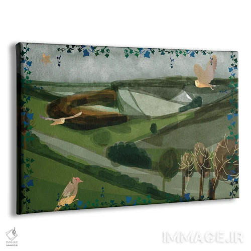 تابلو منظره اثر کلر وستوود - نمای پرسپکتیو محصول