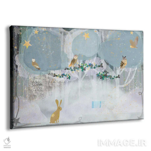 تابلو روز برفی اثر کلر وستوود - نمای پرسپکتیو محصول