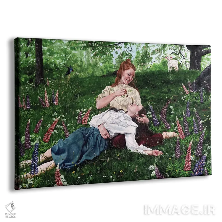 تابلو رویاسازی اثر کریستینا ریجوی - نمای پرسپکتیو محصول