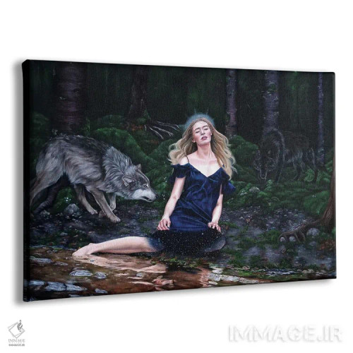 تابلو تسلیم اثر کریستینا ریجوی - نمای پرسپکتیو محصول