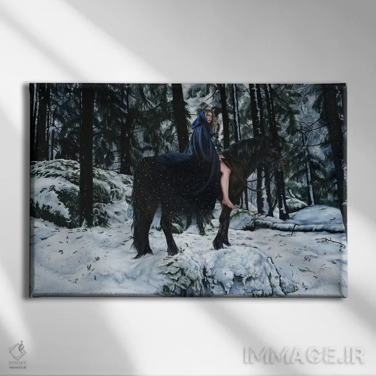 تابلو از درون اثر کریستینا ریجوی - نمای روبهرو روی دیوار