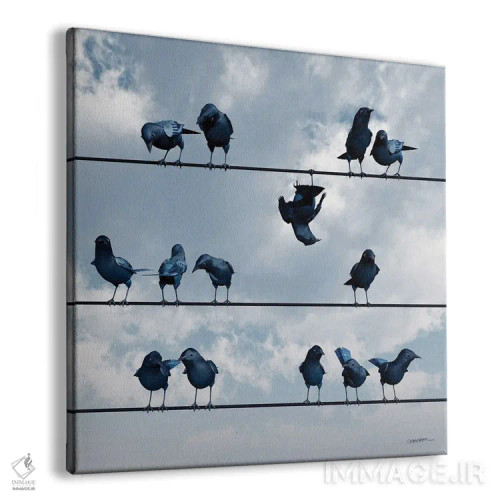 تابلو خودنمایی اثر سینتیا دکر - نمای پرسپکتیو محصول