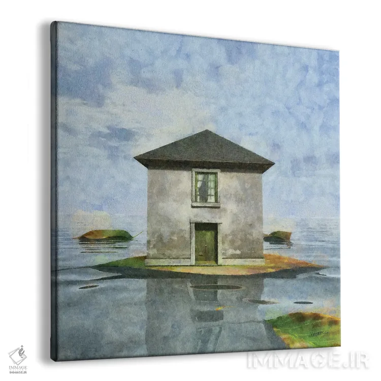 تابلو خانهٔ کوچک یک اثر سینتیا دکر - نمای پرسپکتیو محصول