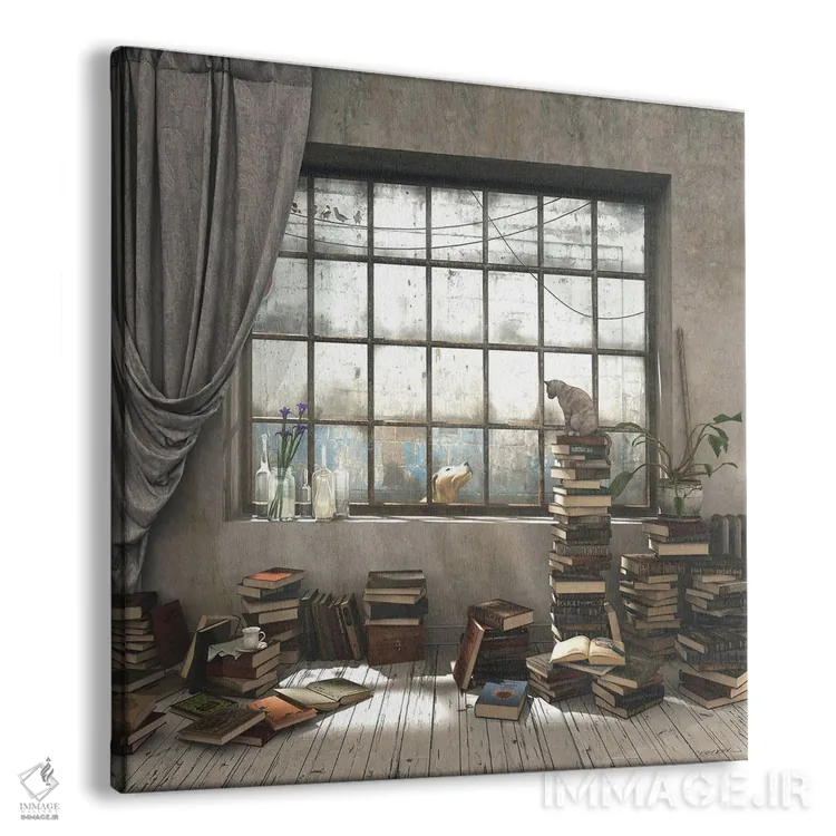 تابلو درونگرا اثر سینتیا دکر - نمای پرسپکتیو محصول