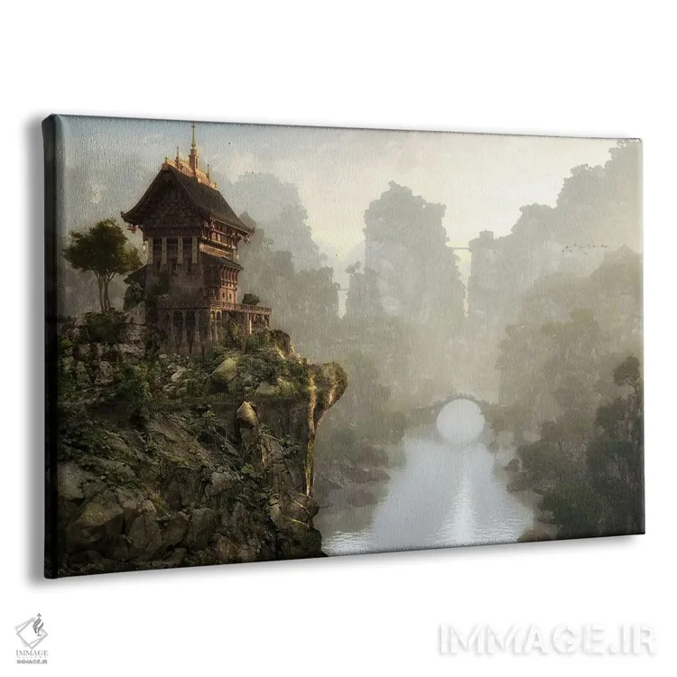 تابلو هزار پل اثر سینتیا دکر - نمای پرسپکتیو محصول