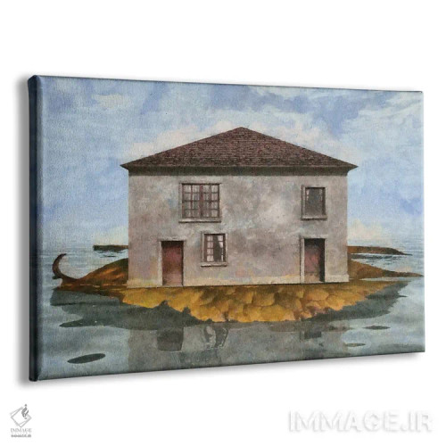 تابلو خانهٔ کوچک چهار اثر سینتیا دکر - نمای پرسپکتیو محصول