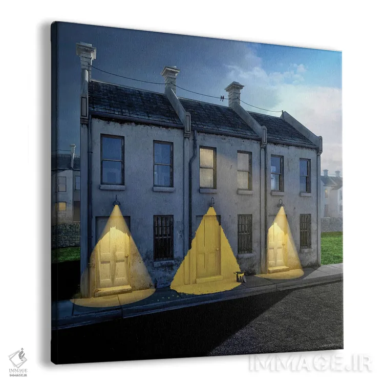 تابلو تظاهر کن تا موفق شوی اثر سینتیا دکر - نمای پرسپکتیو محصول