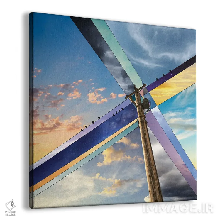 تابلو همان نقطه، روزی متفاوت اثر سینتیا دکر - نمای پرسپکتیو محصول