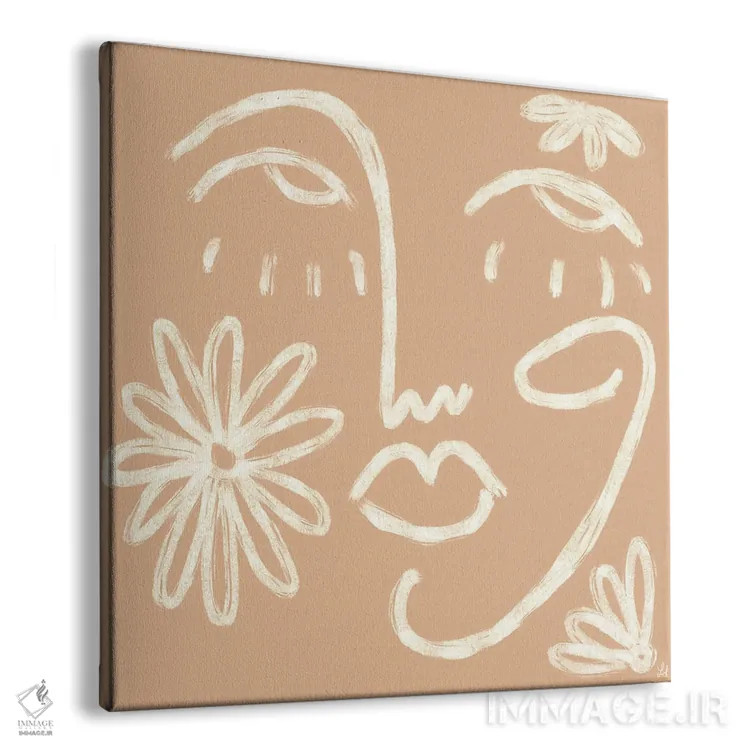 تابلو گیاهان (فلورا) اثر کروموآی - نمای پرسپکتیو محصول