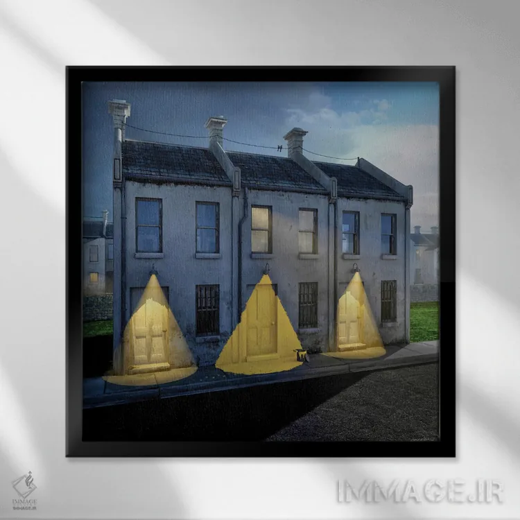 تابلو تظاهر کن تا موفق شوی اثر سینتیا دکر - نمای قابدار مشکی