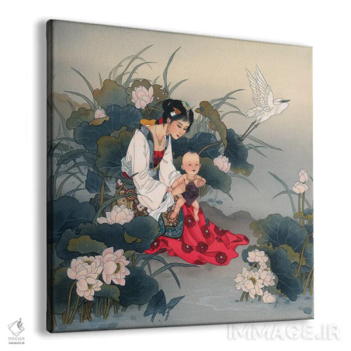 تابلو چشمهای پدرش اثر کارولین آر یانگ - نمای پرسپکتیو محصول