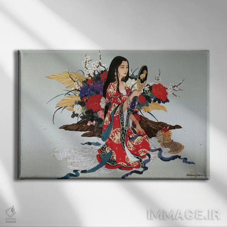 تابلو شجاعت و وفاداری اثر کارولین آر یانگ - نمای روبهرو روی دیوار