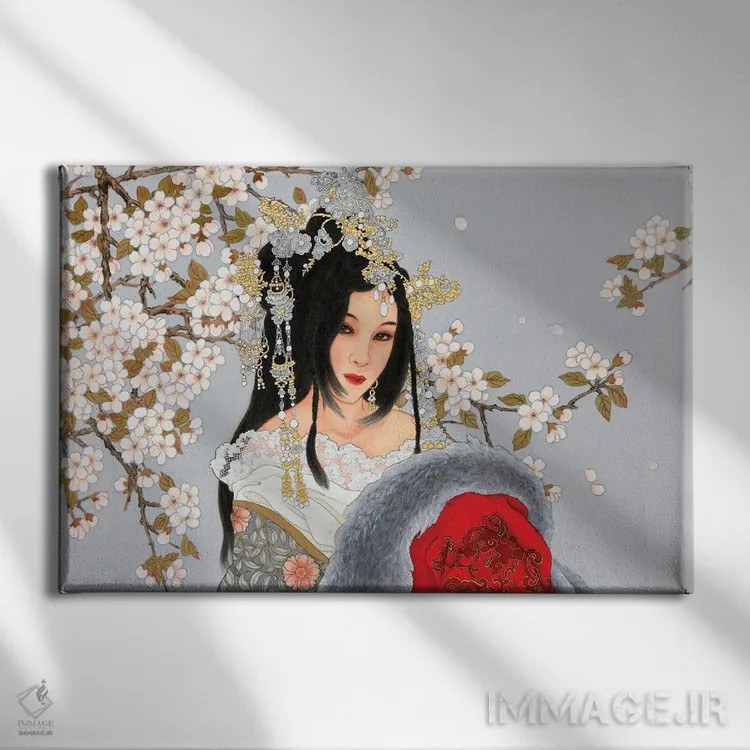 تابلو جاذبه اثر کارولین آر یانگ - نمای روبهرو روی دیوار